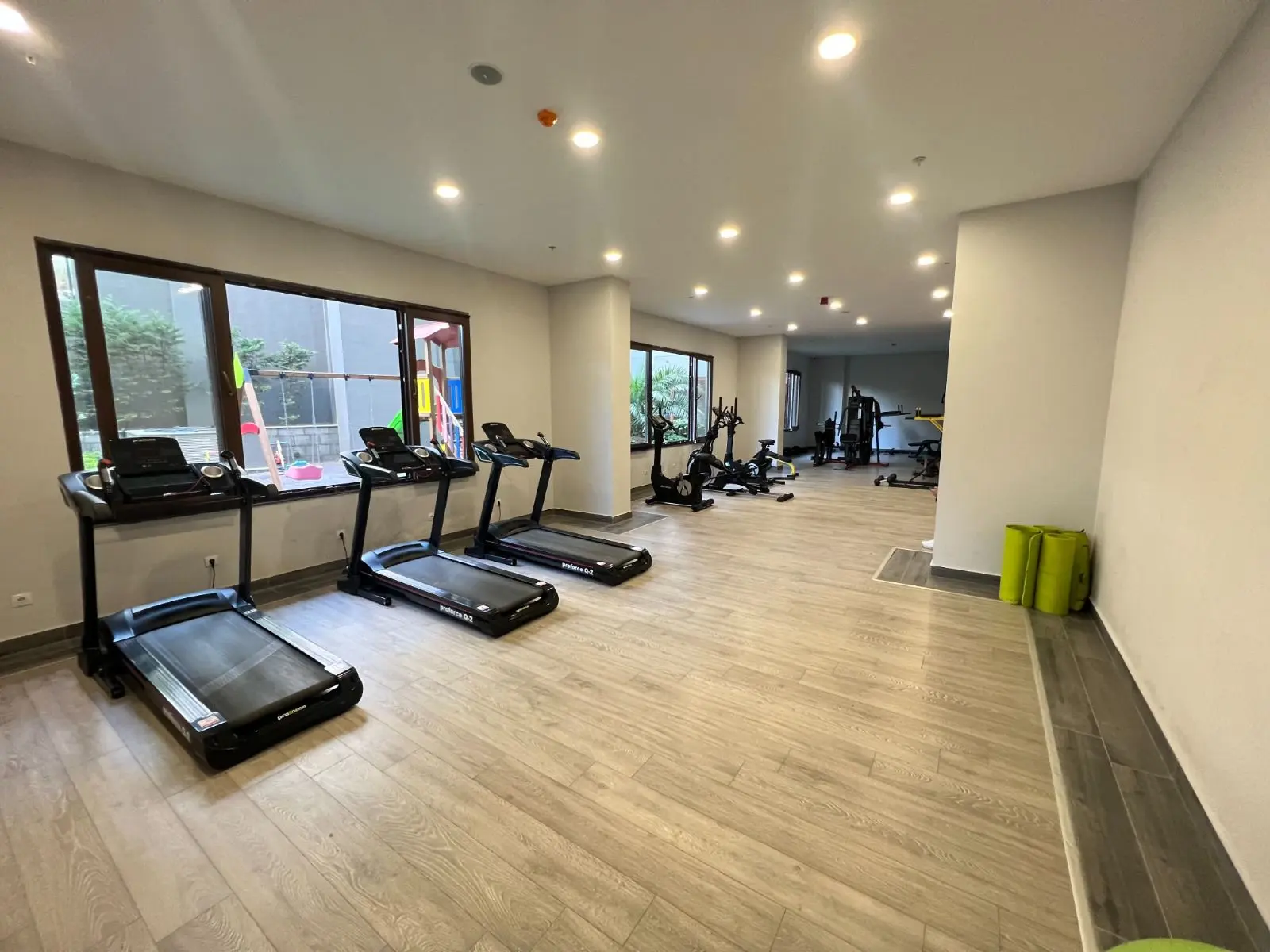 Gym area